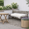 Peau de mouton 85x55 – Blanc