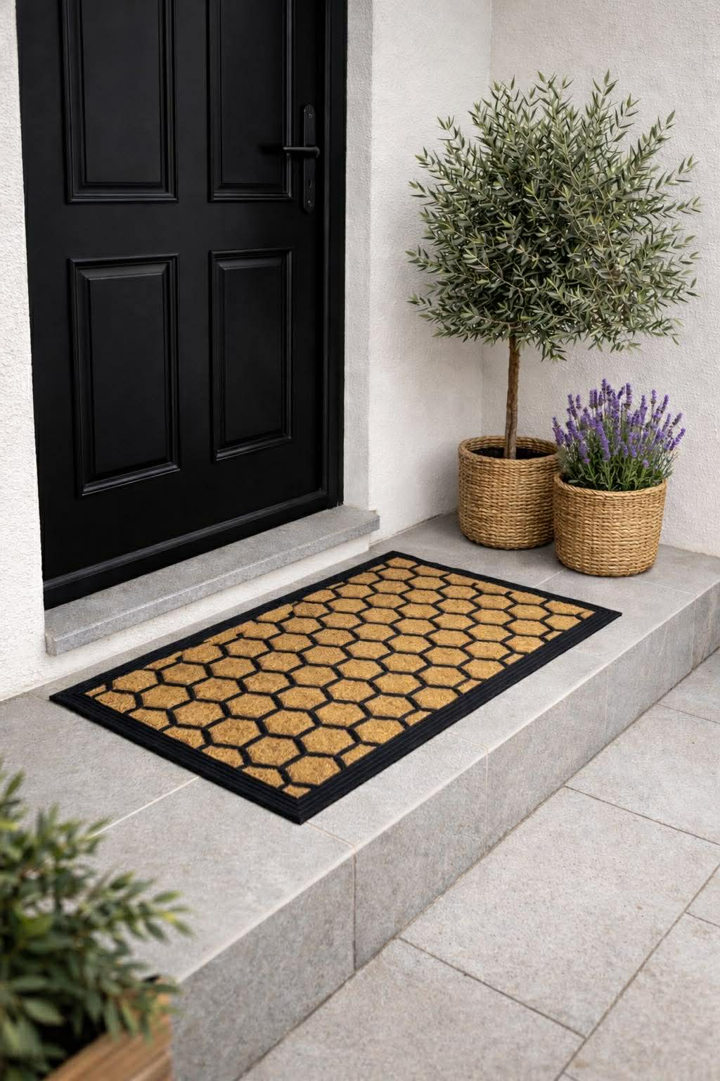 Tapis de porte - BIKUBE carré 45x75 cm