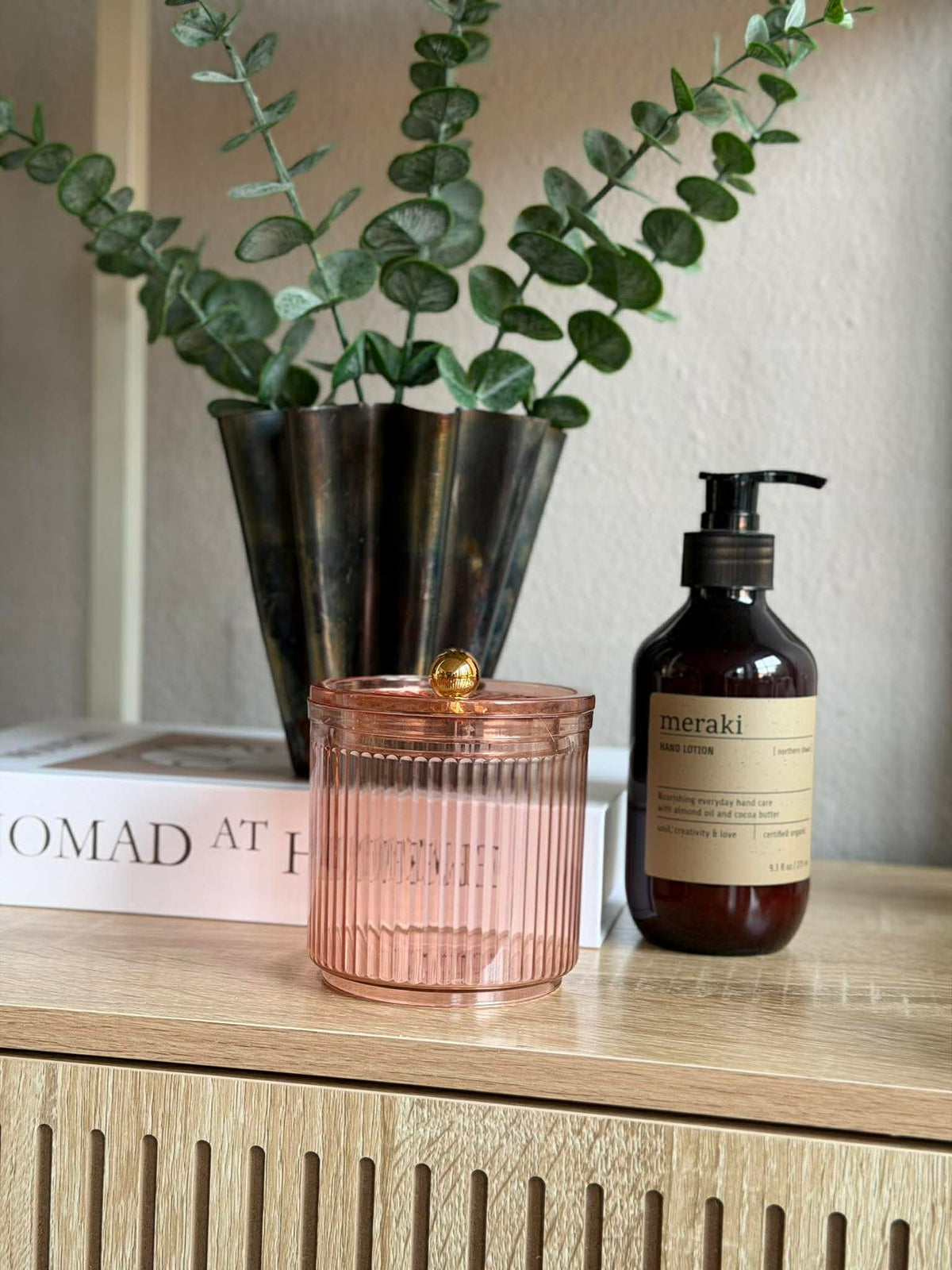 Organiseur de maquillage - Rose