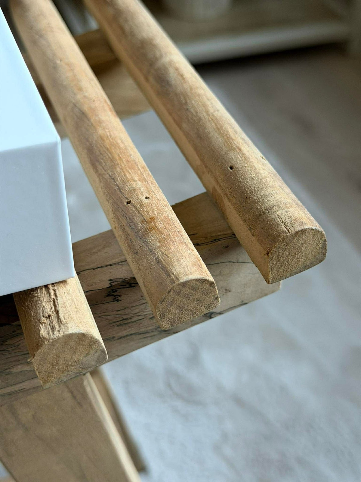 Tabouret Teak