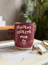 Tasse LA MAMAN LA PLUS DOUCE DU MONDE - Rouge