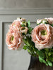 Renoncule 50 cm - Rose