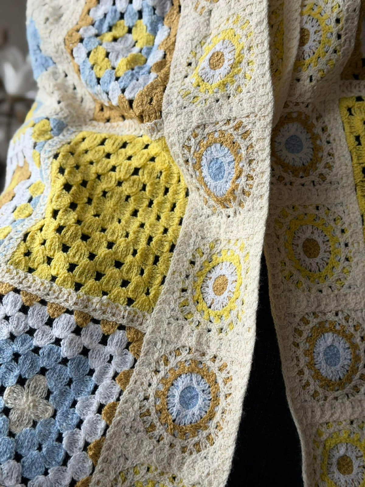 Cardigan Boho - Jaune