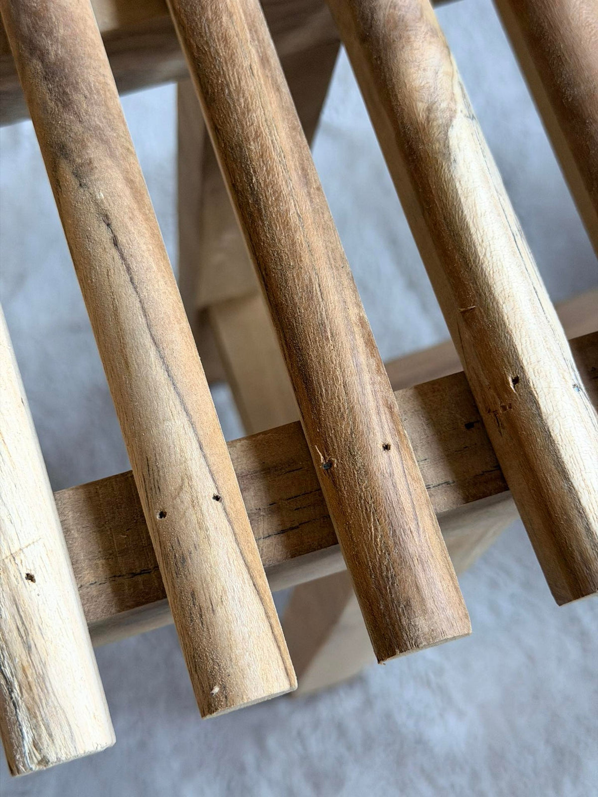 Tabouret Teak