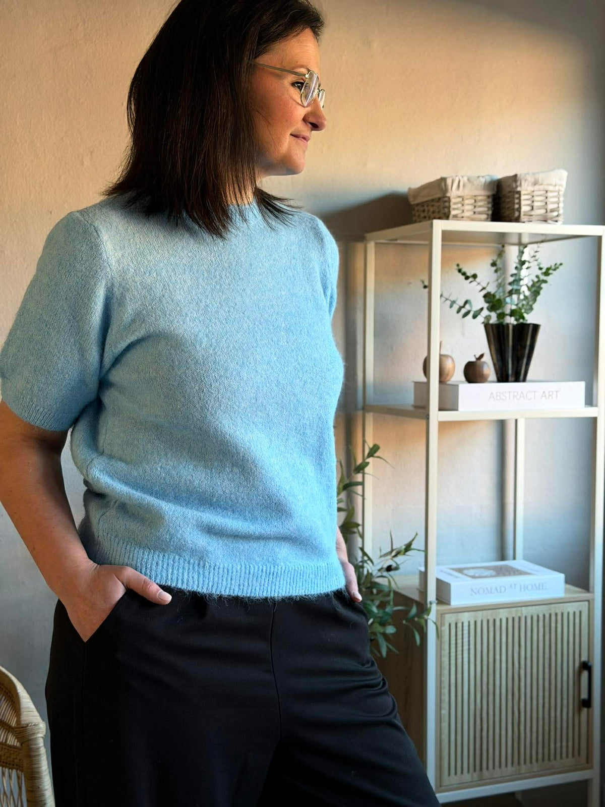 Pull à manches 3/4 - Sky