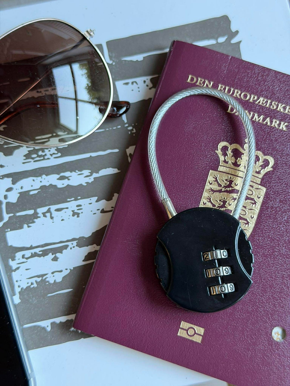 Cadenas de valise avec câble
