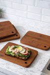 Planche de service en bambou - 4 pcs.