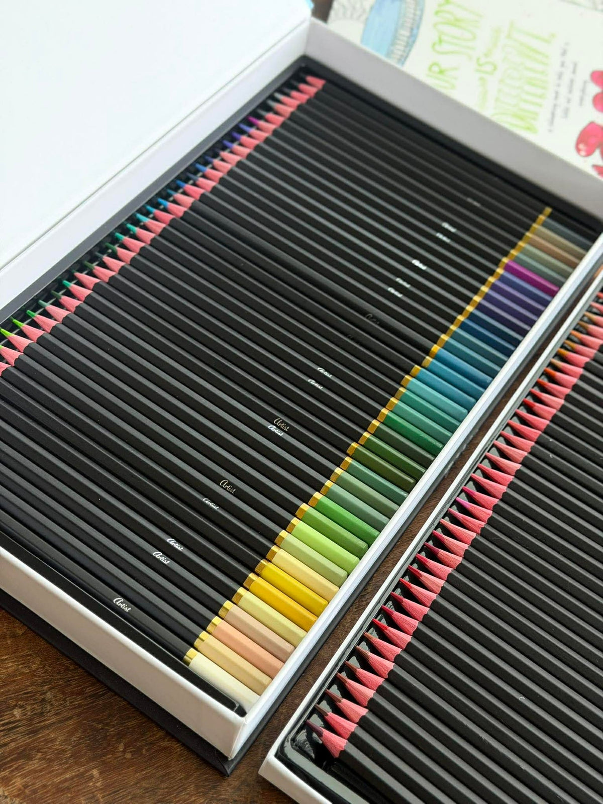 Crayons de couleur - 80 pièces