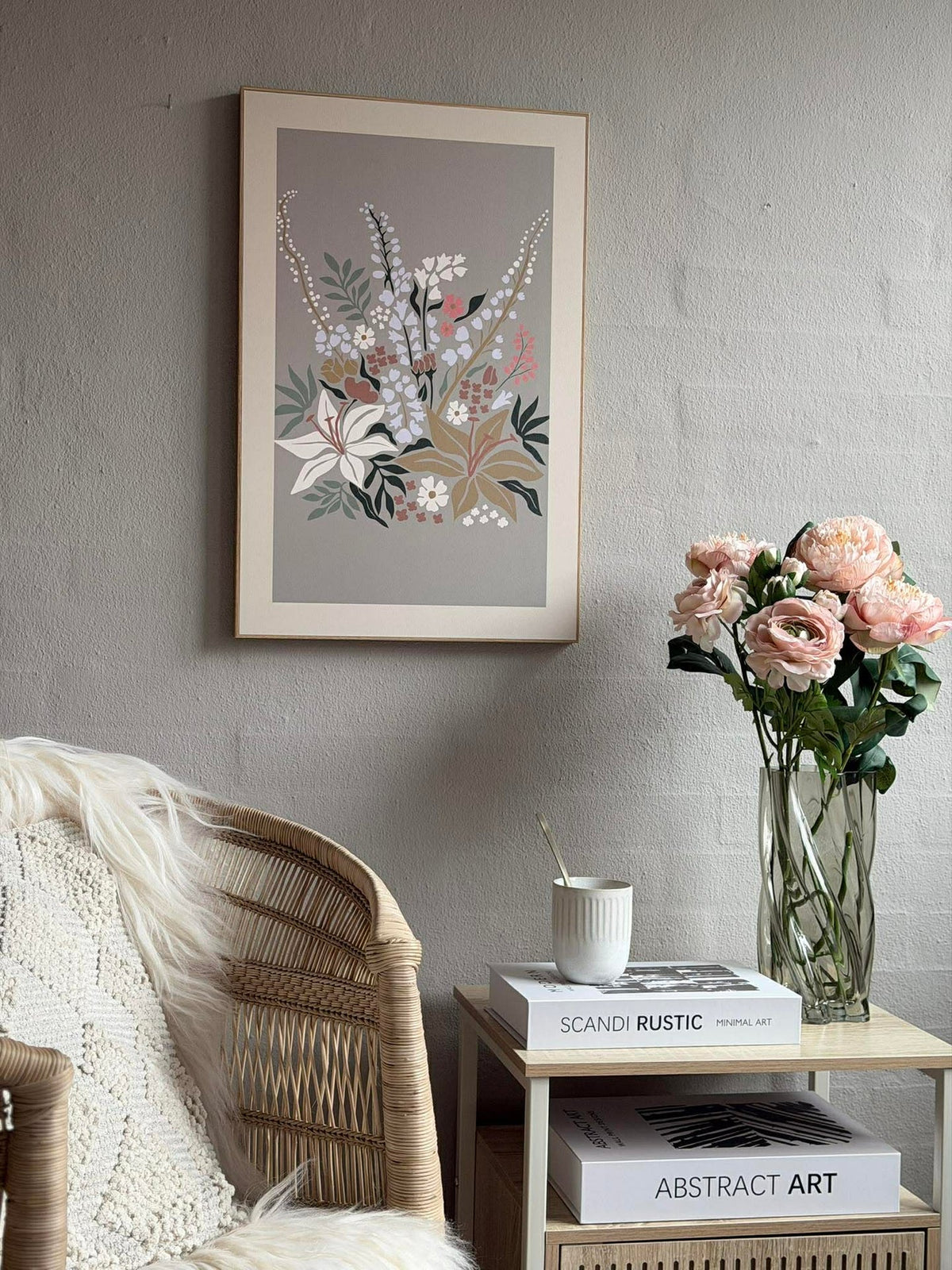 Tableau fleuri - Plusieurs couleurs