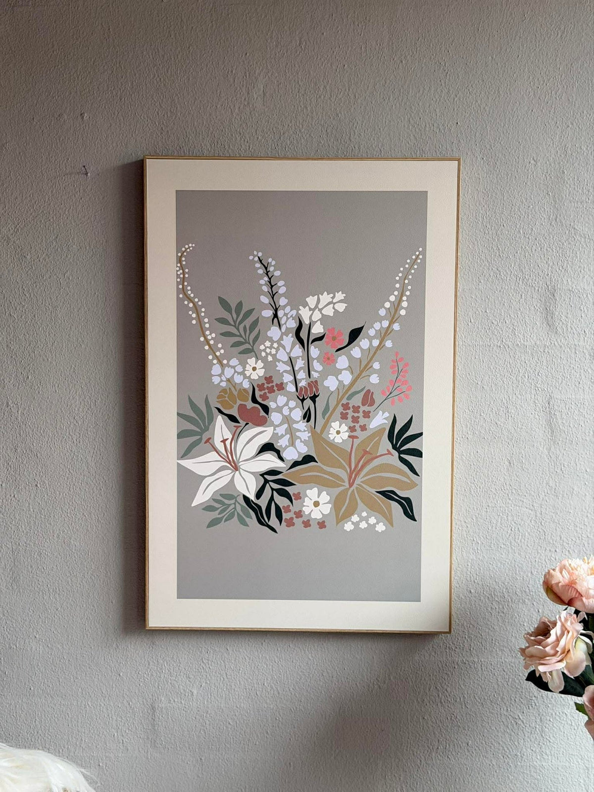 Tableau fleuri - Plusieurs couleurs