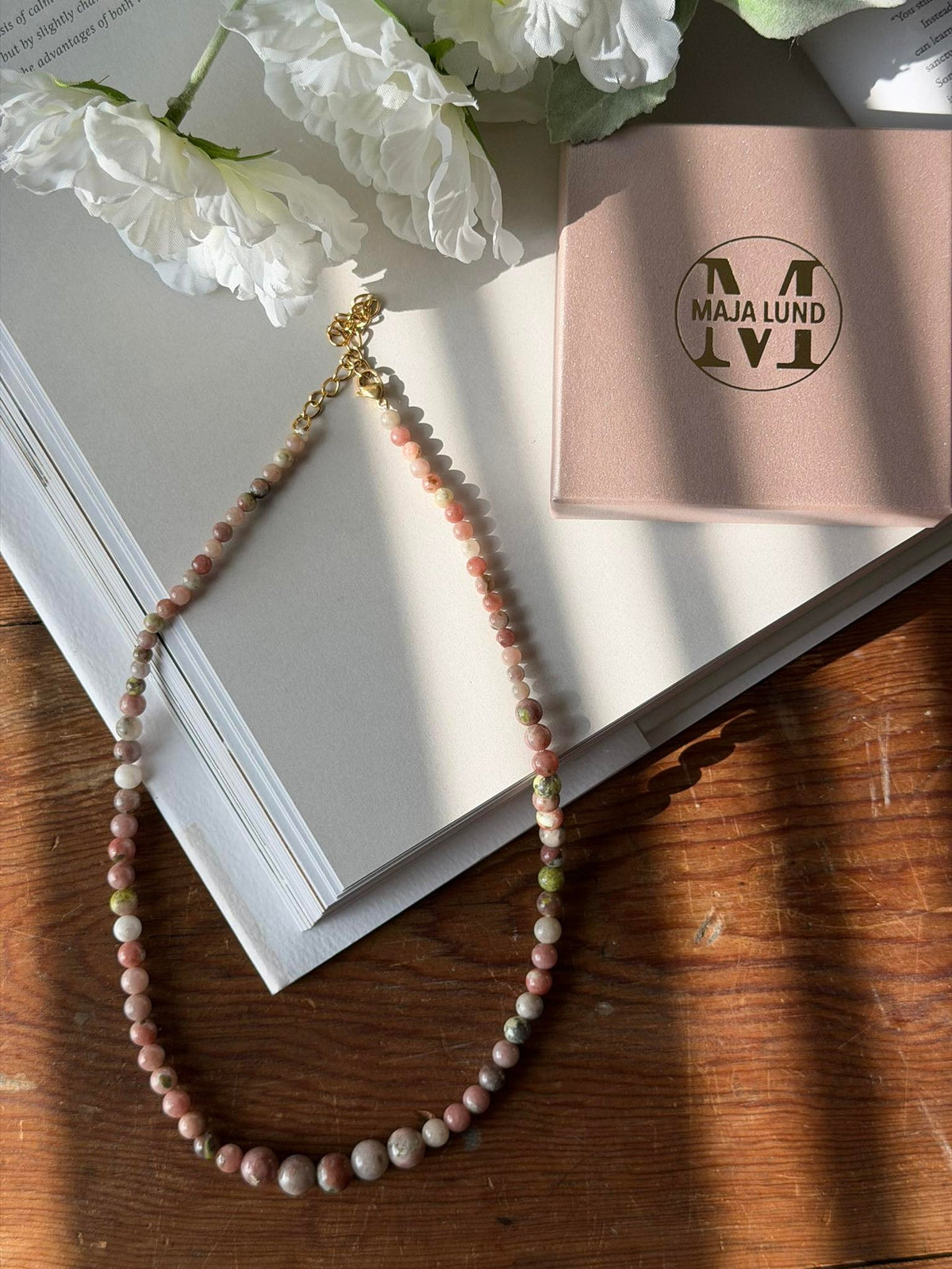 Collier Jasmin - Rose Naturelle