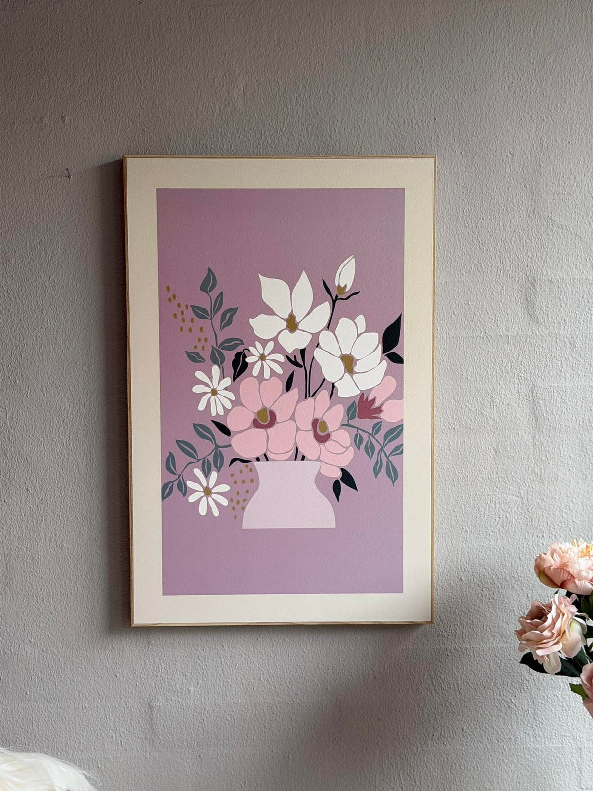 Tableau fleuri - Plusieurs couleurs