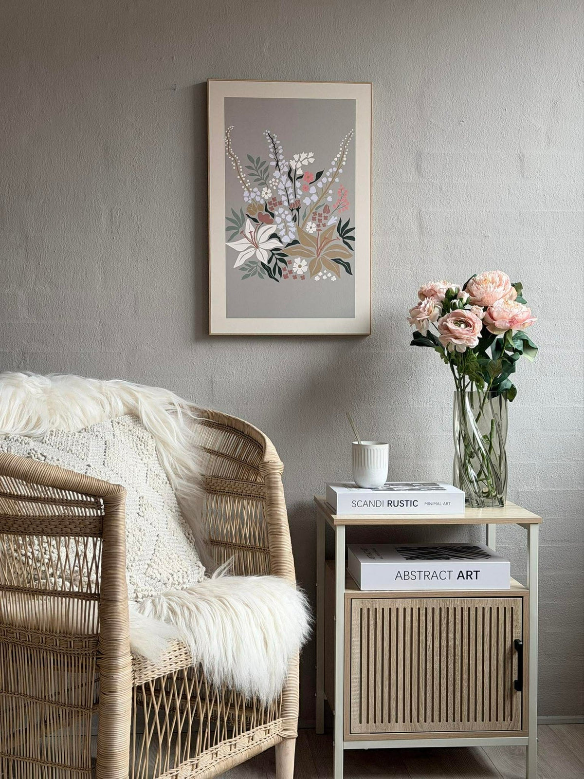 Tableau fleuri - Plusieurs couleurs