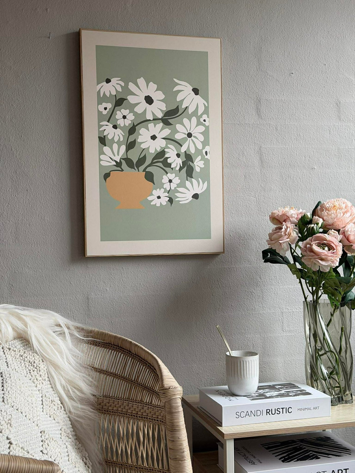 Tableau fleuri - Plusieurs couleurs