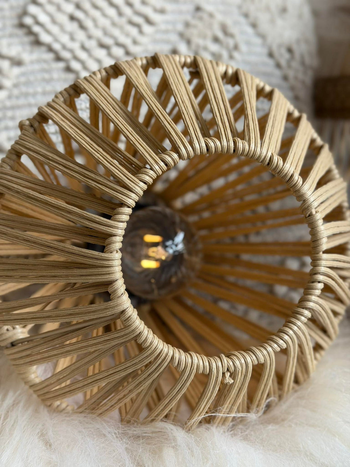 Lampe Marie Solar - Naturel