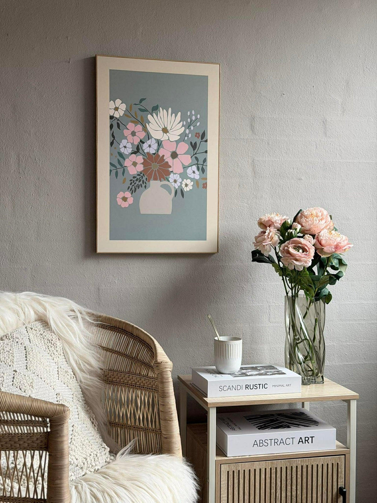 Tableau fleuri - Plusieurs couleurs