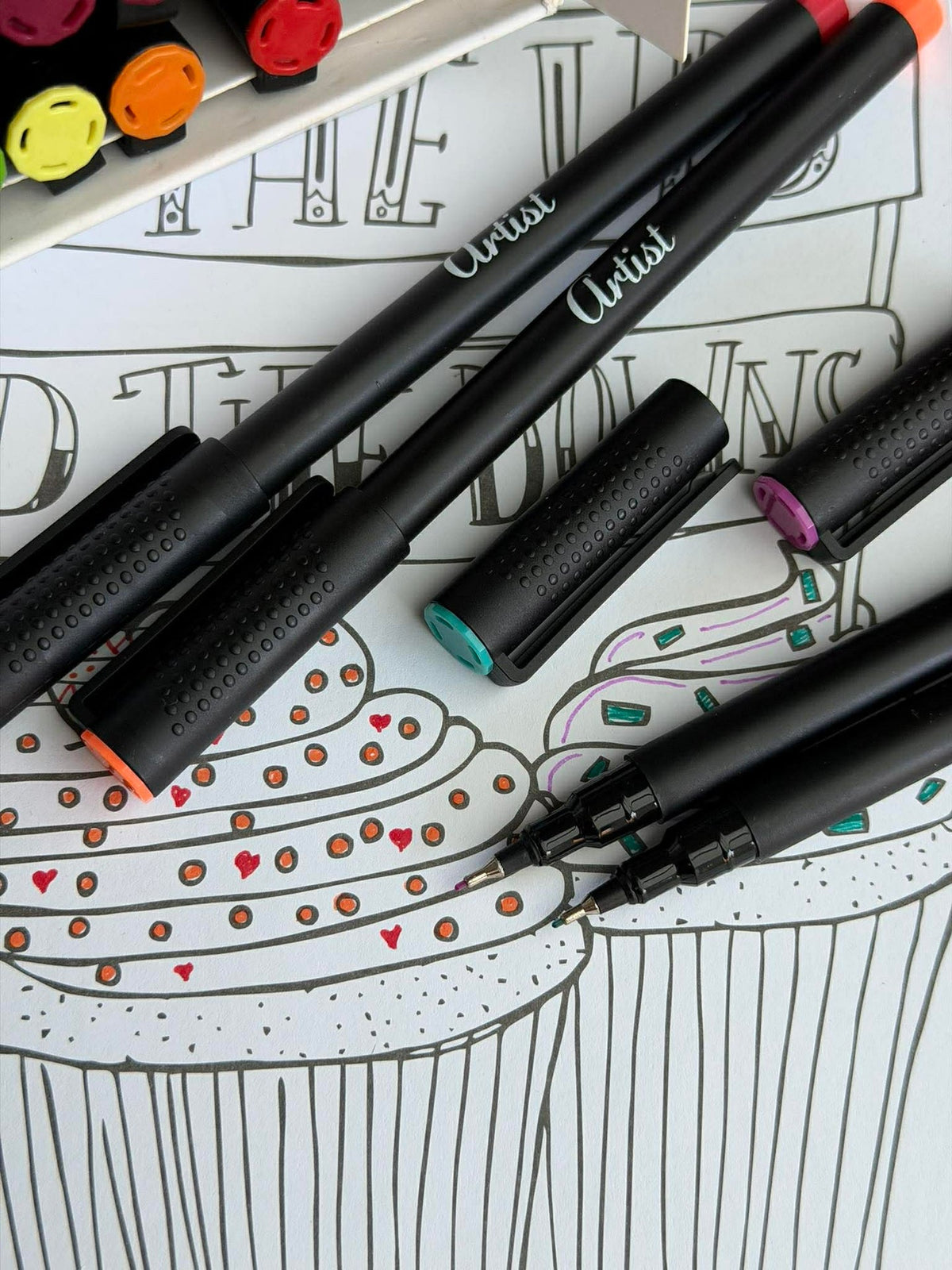 Feutres - 24 fineliners