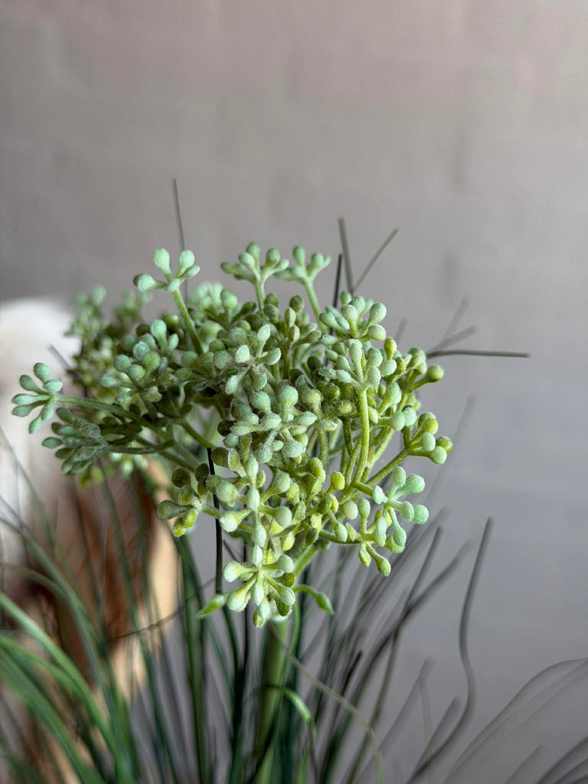 Cerfeuil sauvage en bouquet pour intérieur et extérieur - 70 cm