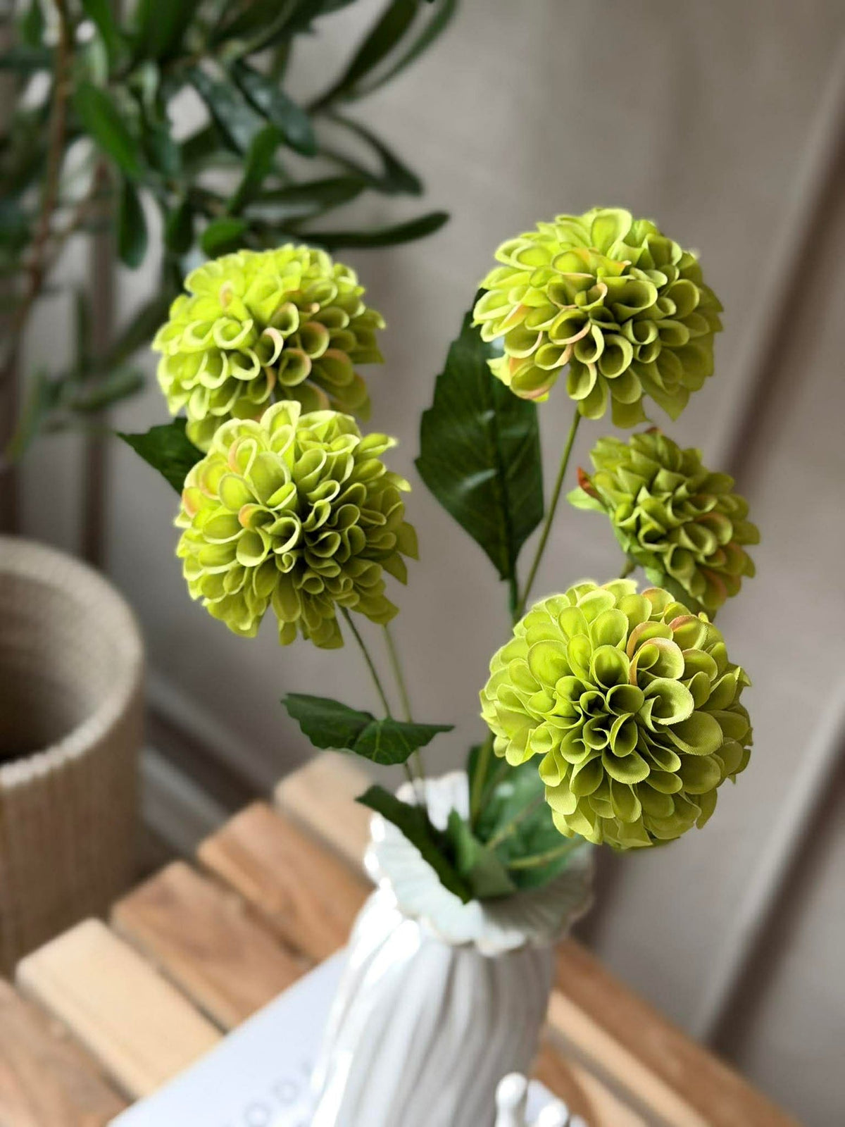 Tige de fleur à plusieurs fleurs - Lime