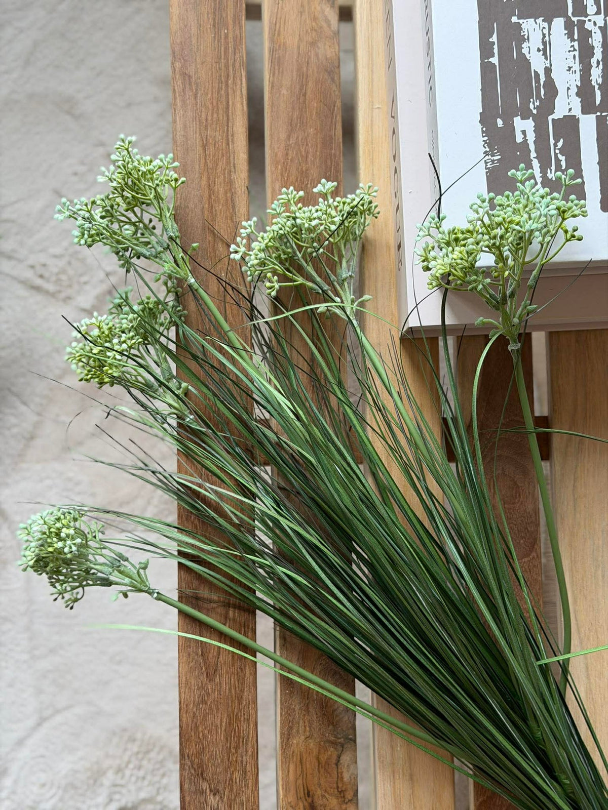 Cerfeuil sauvage en bouquet pour intérieur et extérieur - 70 cm