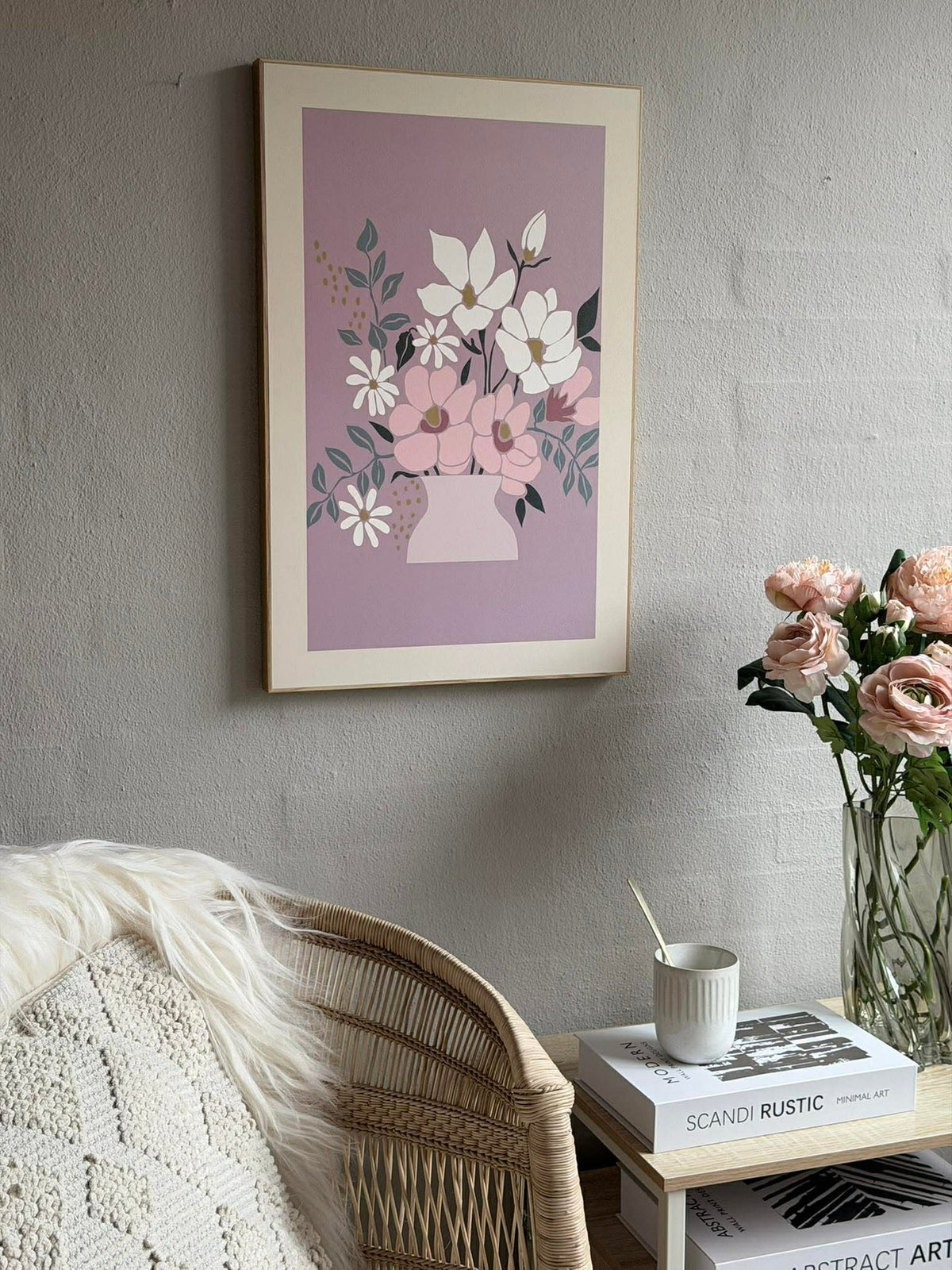 Tableau fleuri - Plusieurs couleurs