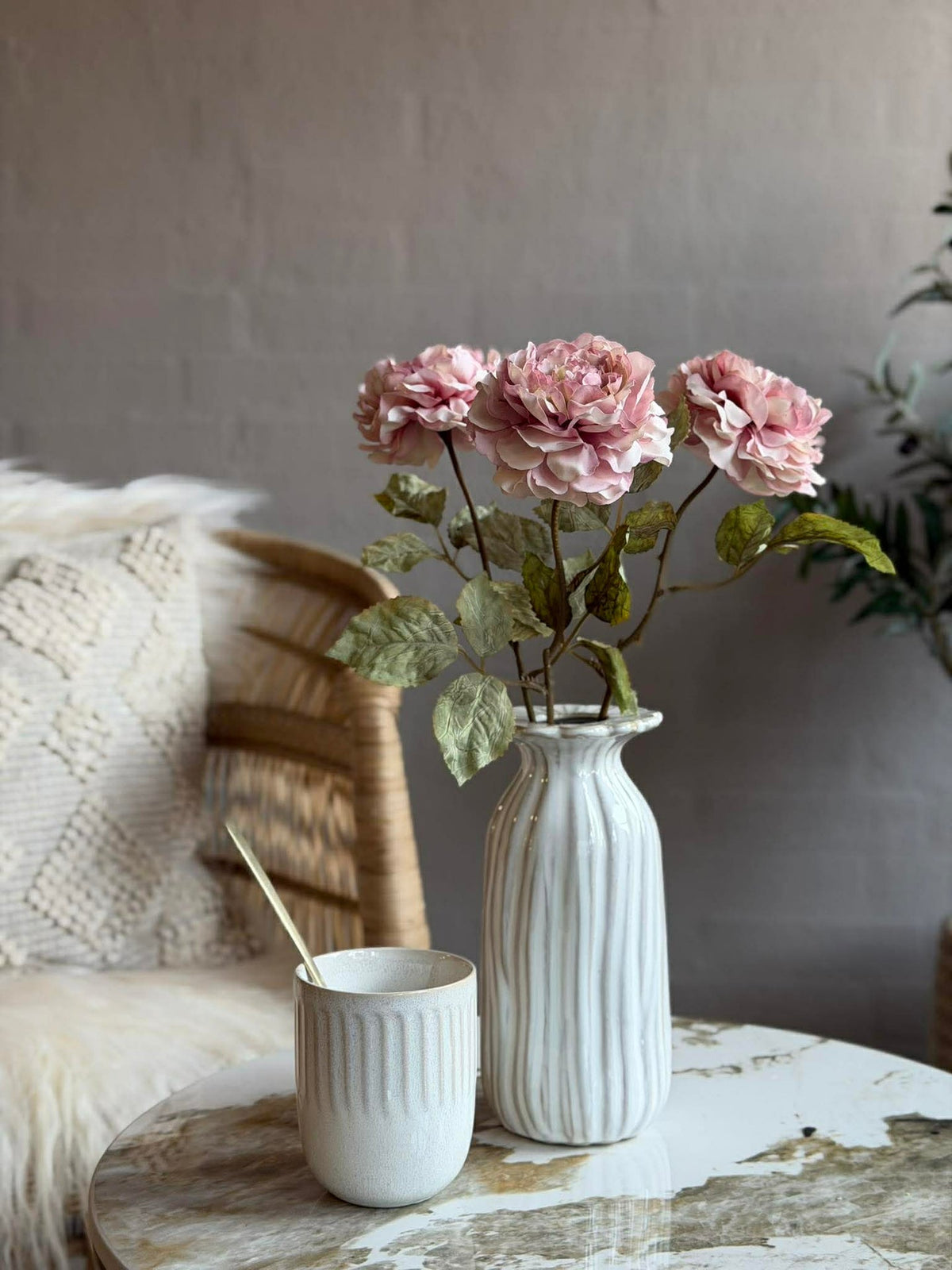 Rose 38 cm – rose poudré