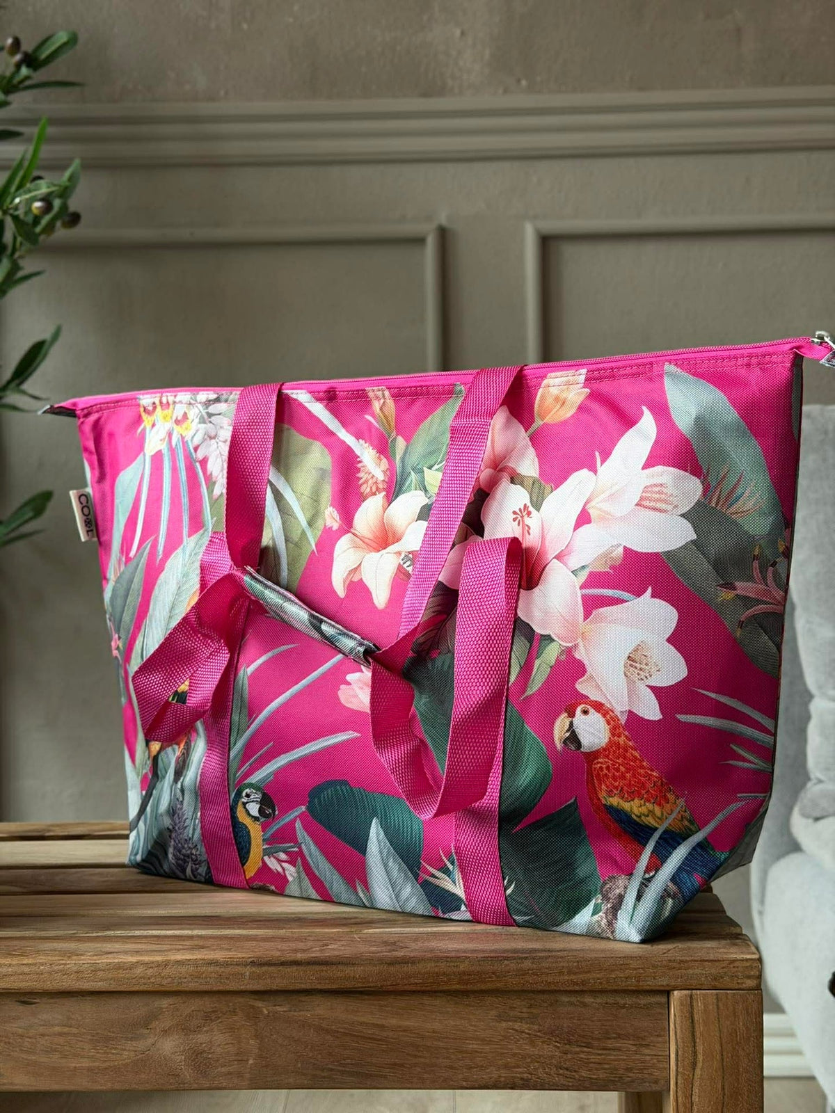 Sac isotherme avec fleurs - Plusieurs couleurs