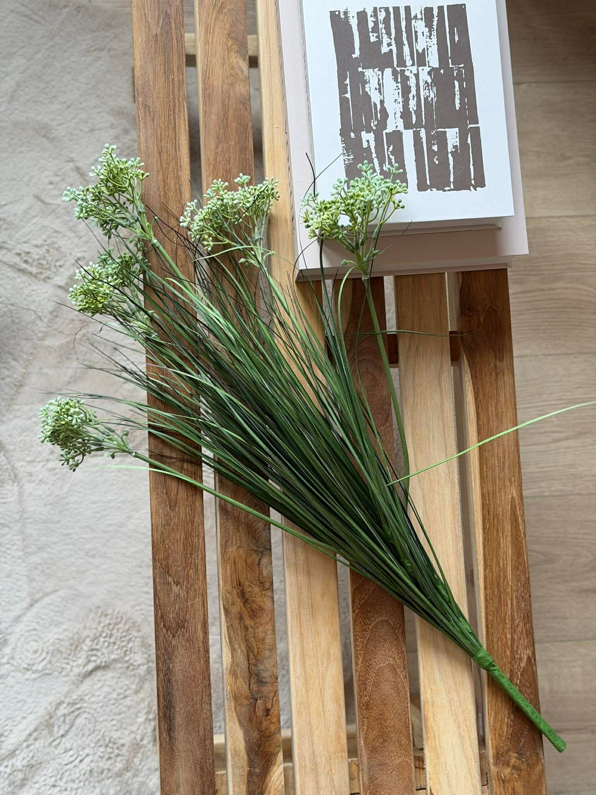 Cerfeuil sauvage en bouquet pour intérieur et extérieur - 70 cm