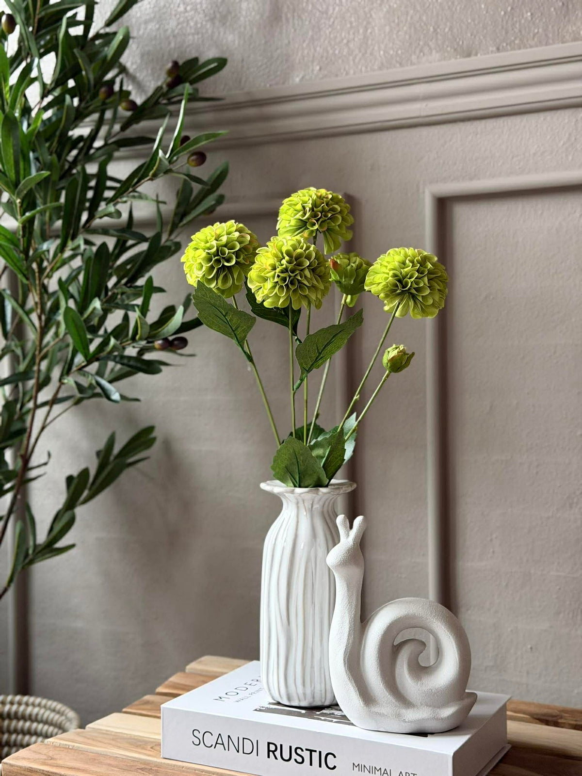 Tige de fleur à plusieurs fleurs - Lime