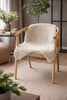 Peau de mouton imitation - Bouclé naturel