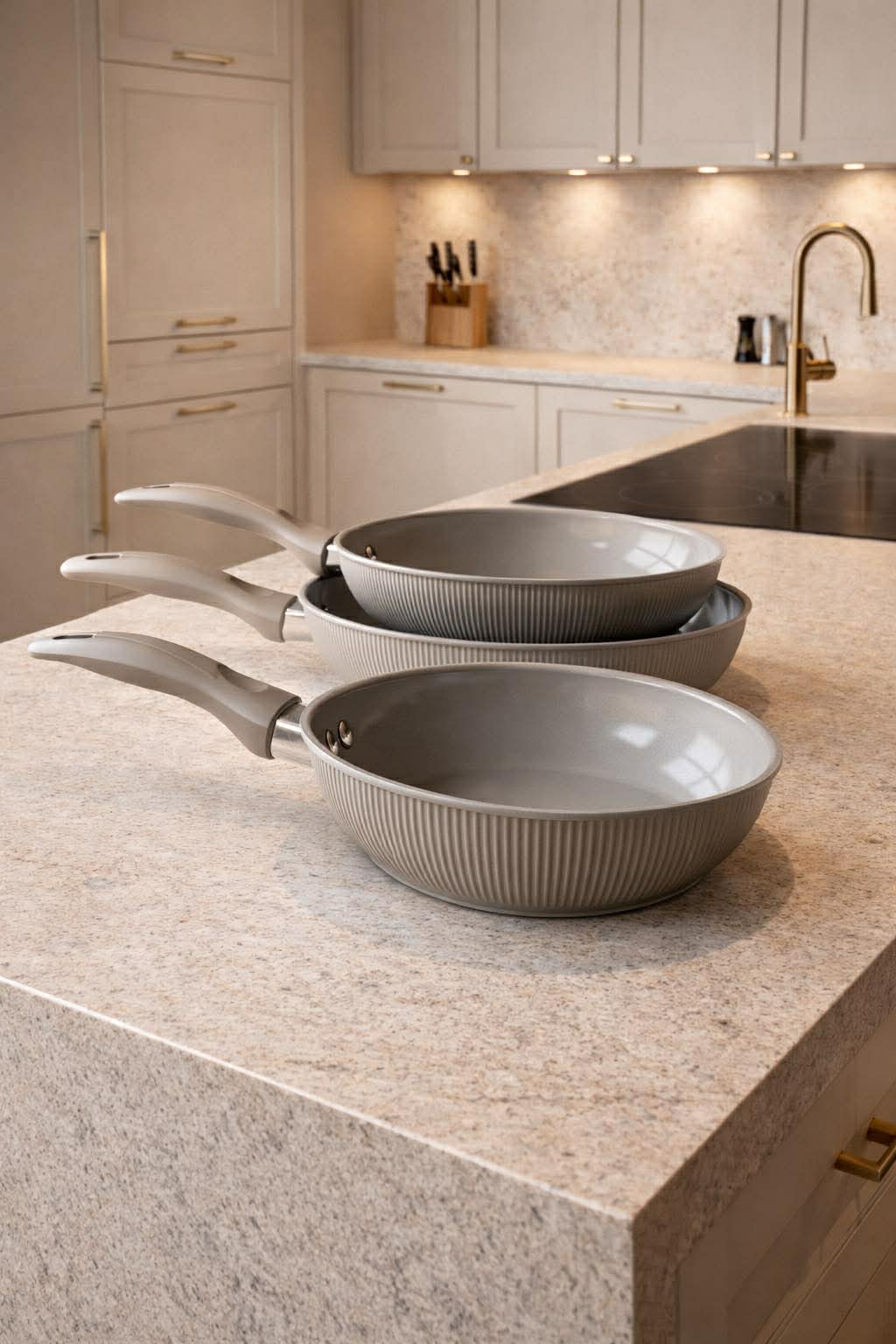 Set de poêles rainurées - 3 pcs