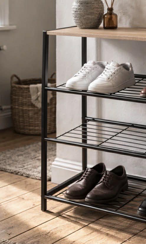 Meuble à chaussures avec 3 étagères