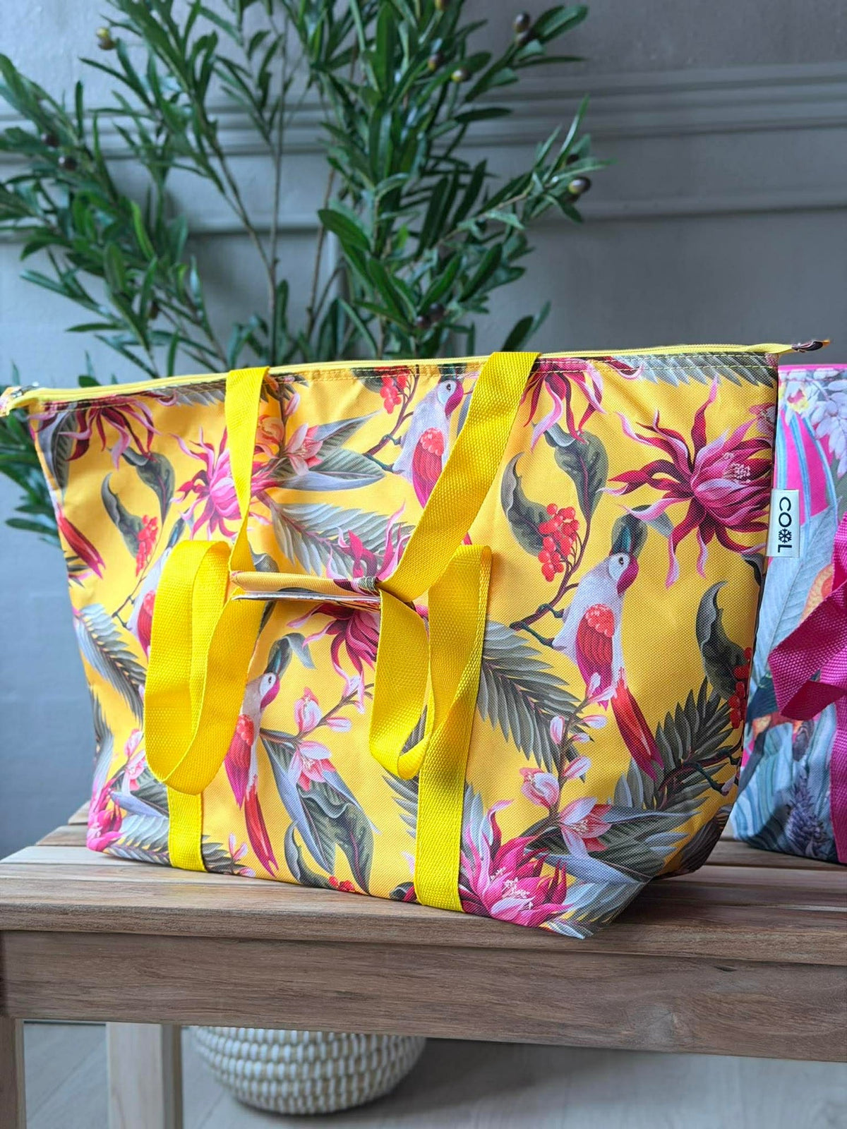 Sac isotherme avec fleurs - Plusieurs couleurs