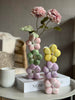 Vase aux fleurs pastel - Color mix