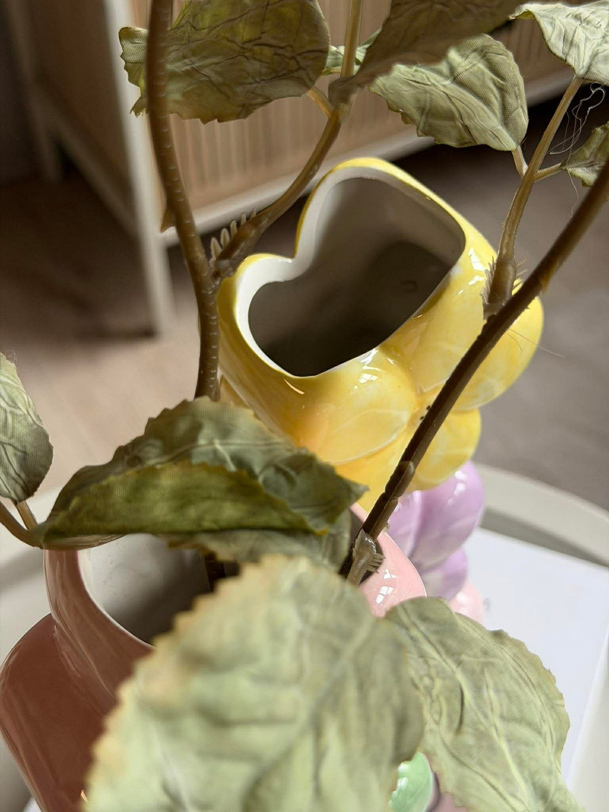 Vase aux fleurs pastel - Color mix