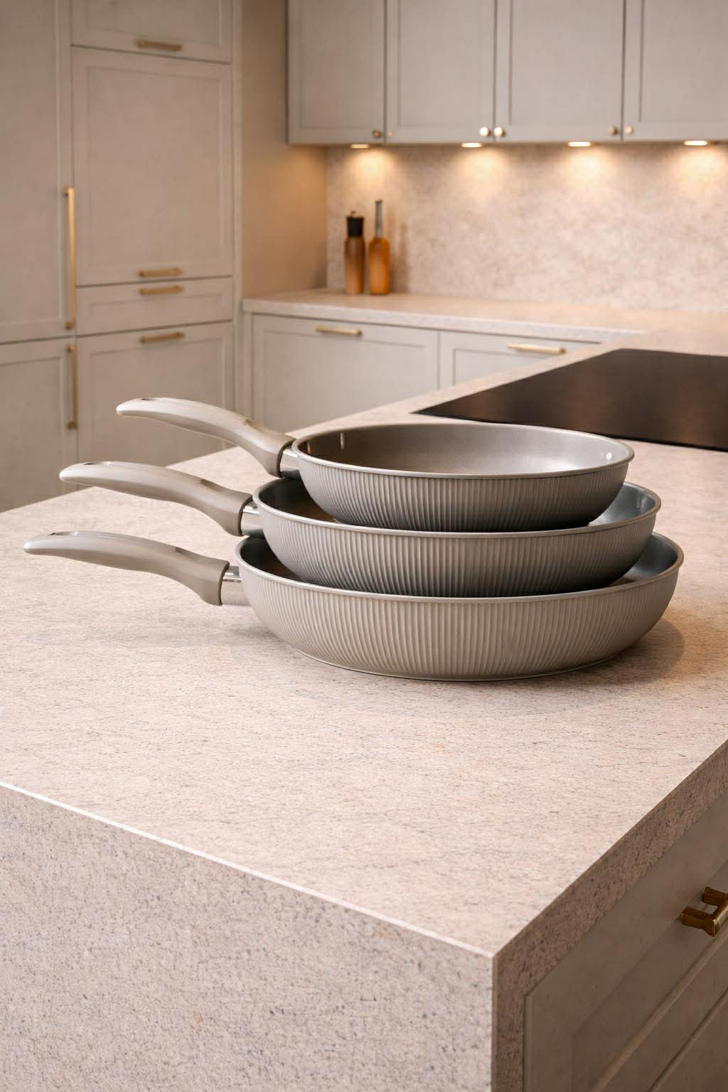 Set de poêles rainurées - 3 pcs