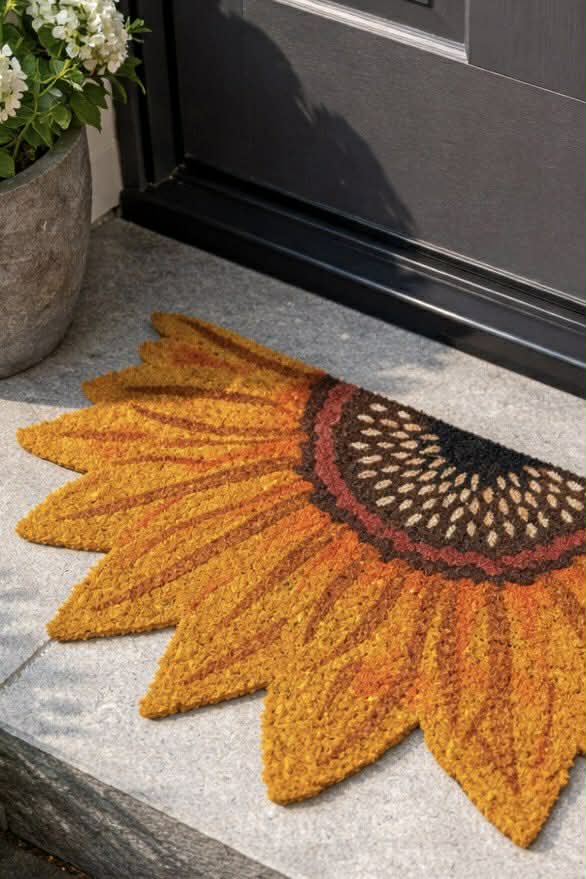 Paillasson Tournesol