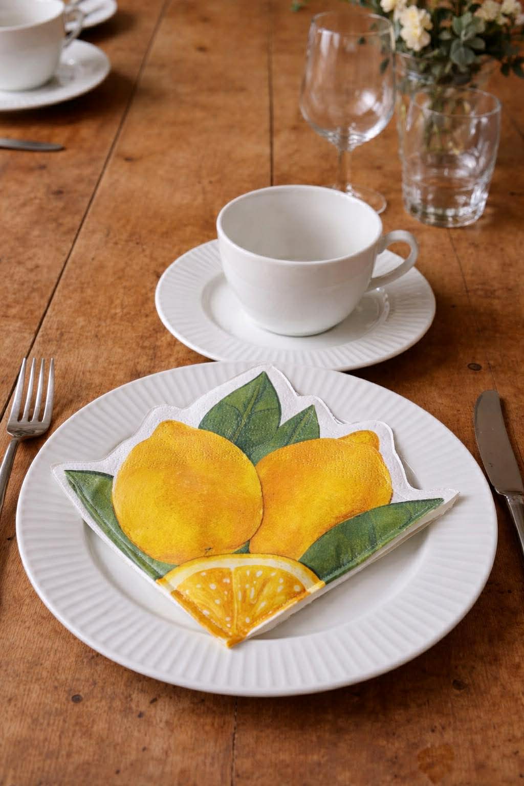 Serviettes Citron - 12 pcs