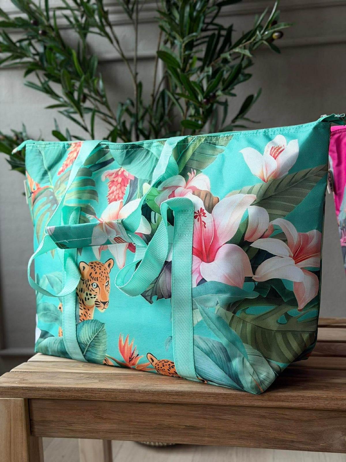 Sac isotherme avec fleurs - Plusieurs couleurs