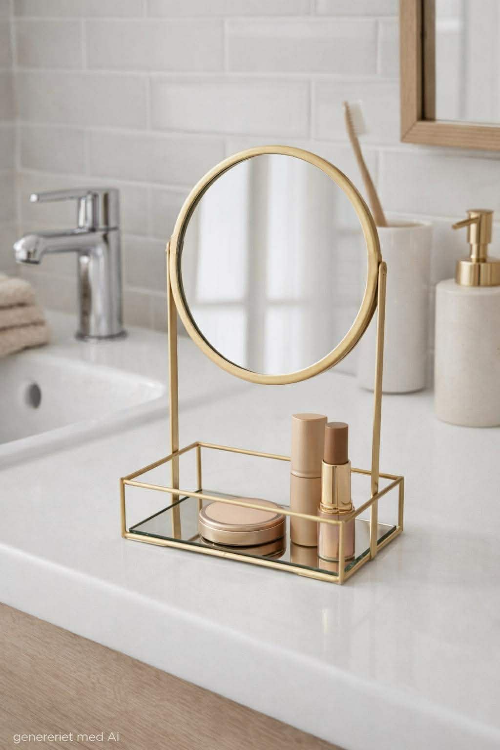 Miroir avec rangement