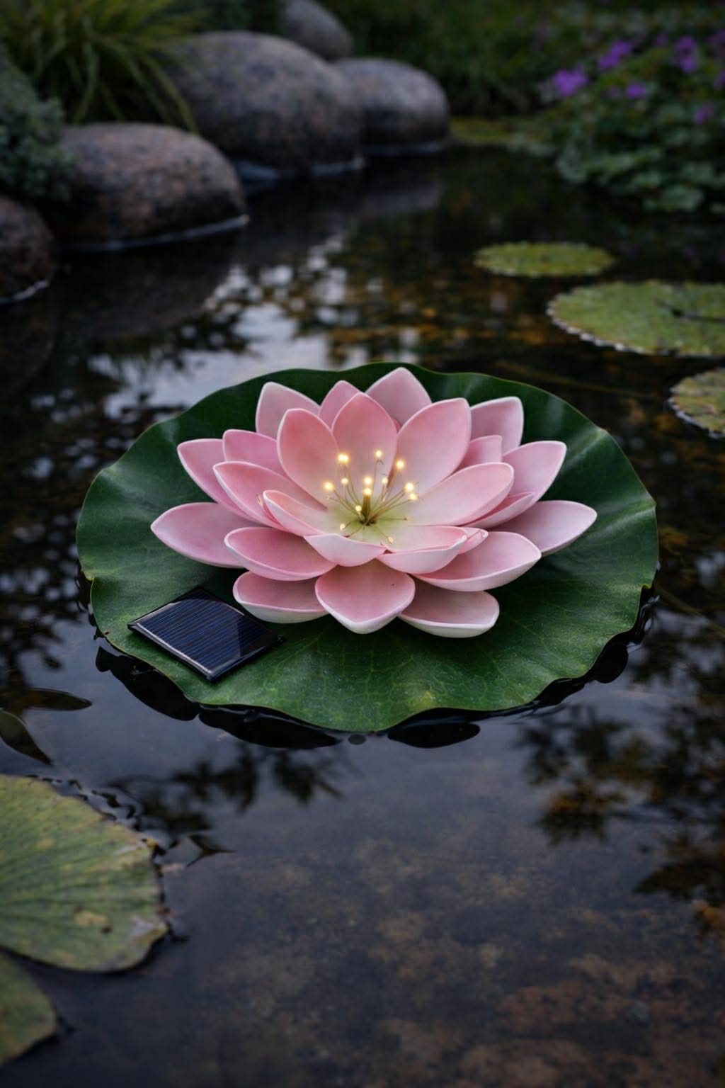 Solcelle LOTUS – Rose