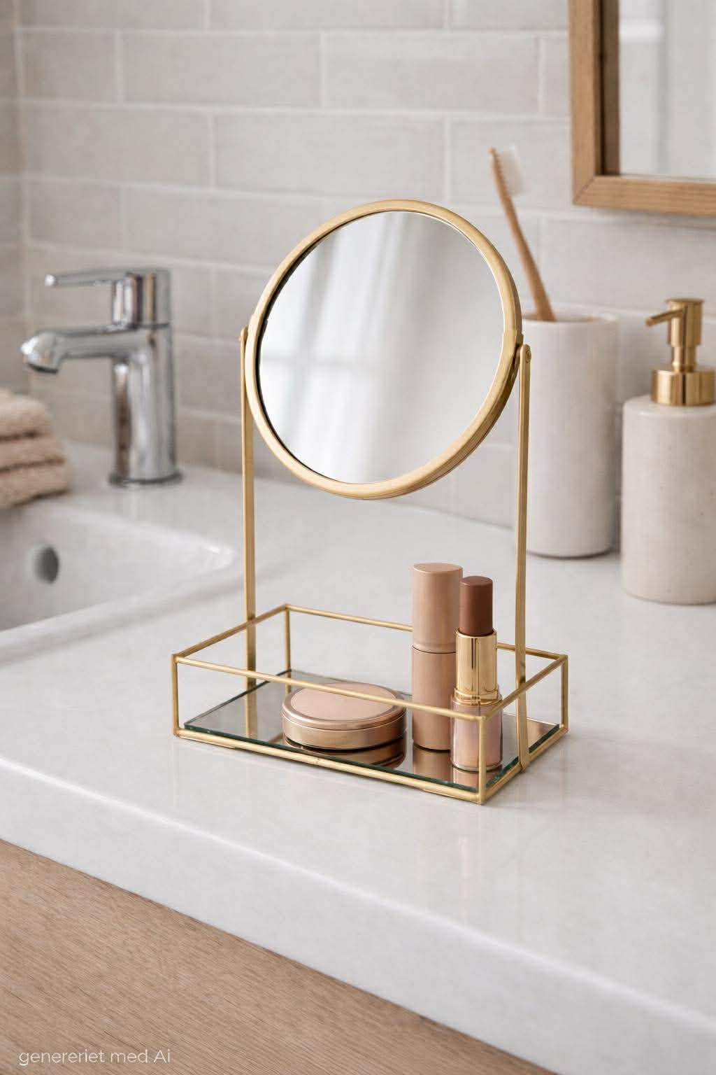 Miroir avec rangement