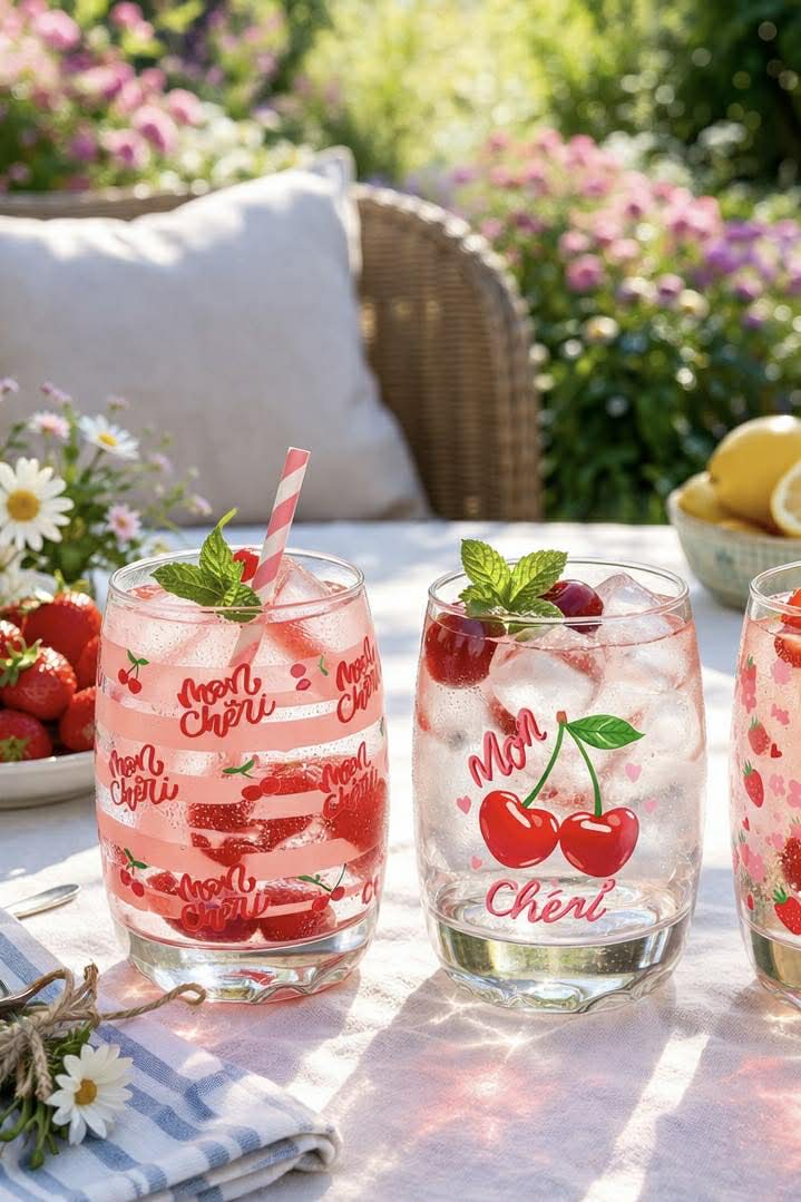 Glas Cherry - Lot de 3 pièces