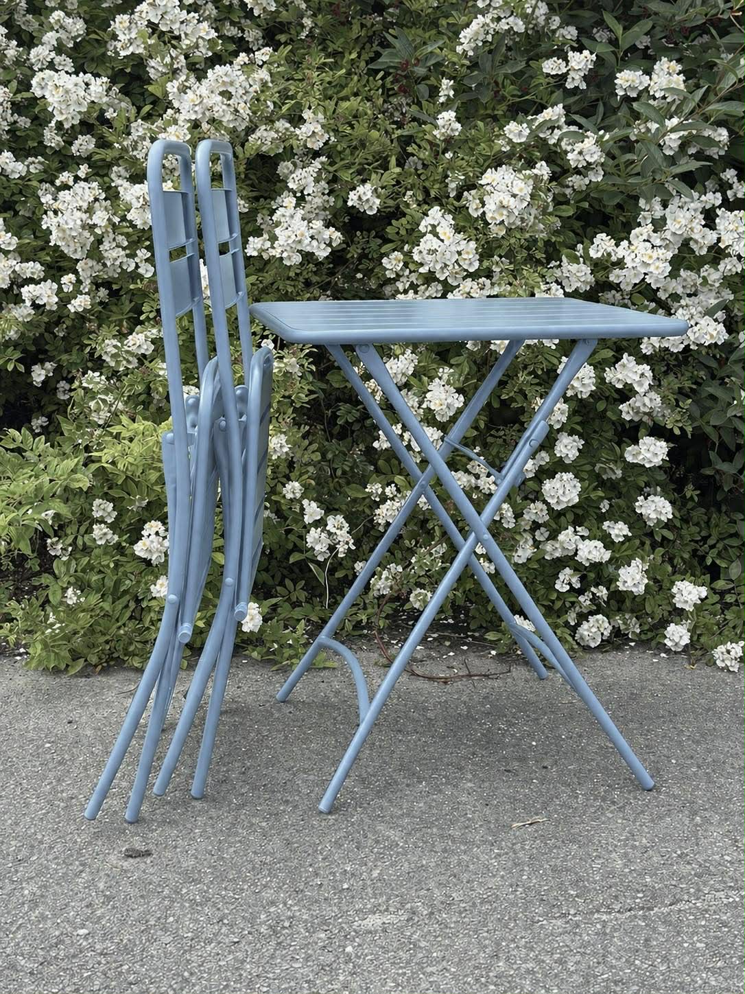 Ensemble bistrot - Blue garden