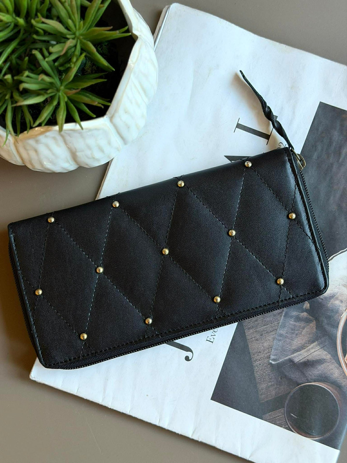 Clutch à clous - LIMA Small noir