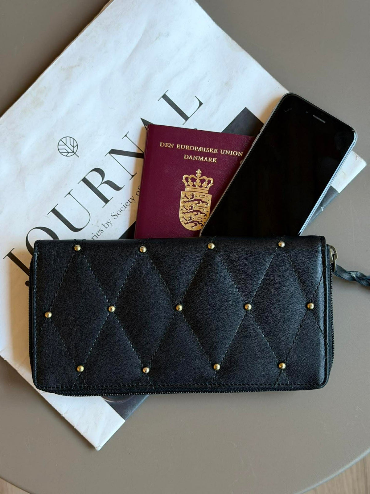Clutch à clous - LIMA Small noir