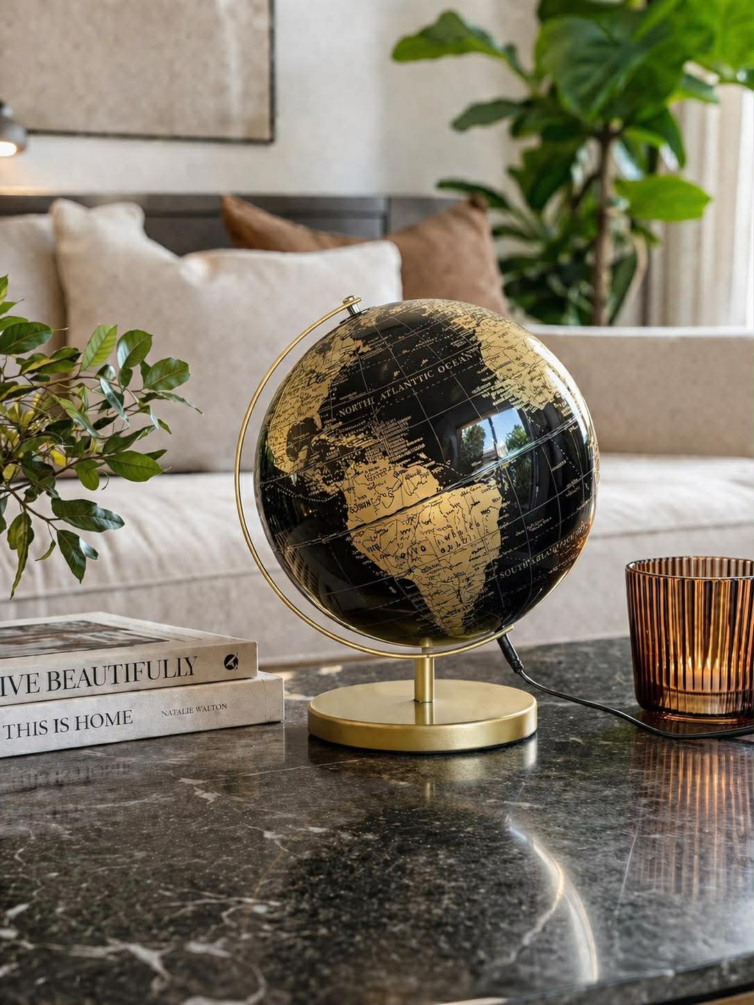 Globe lumineux