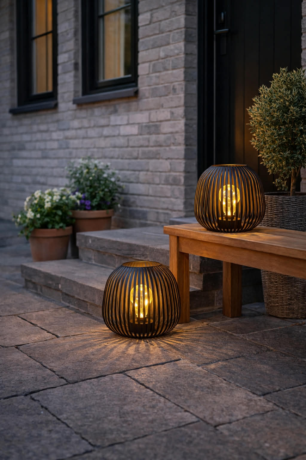 Lanterne solaire Sarina - 20 cm