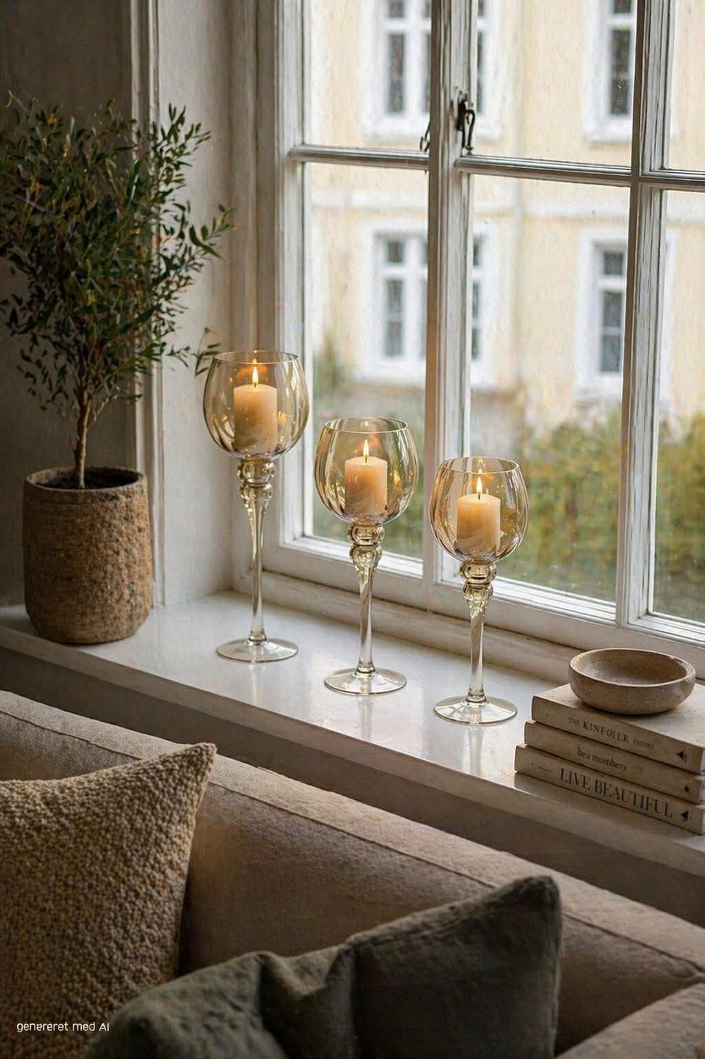 Chandeliers Amber - Lot de 3