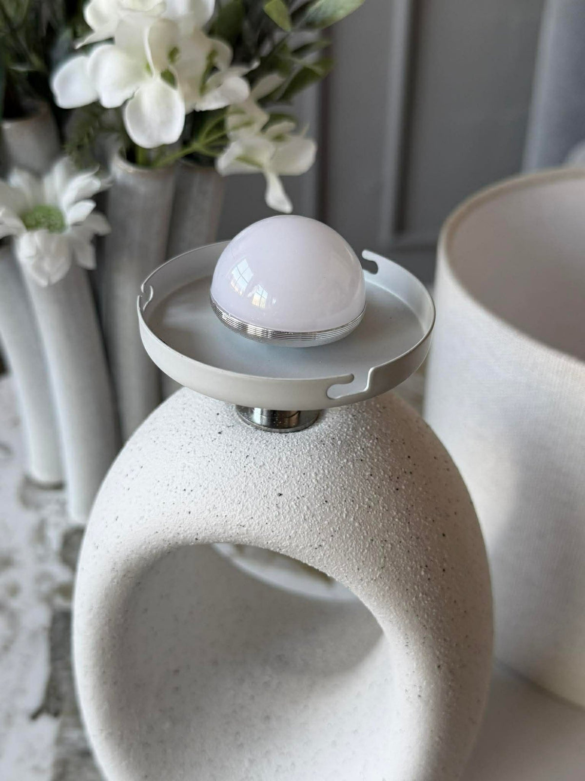Lampe de table rechargeable avec commande tactile